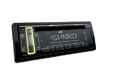 پخش کننده خودرو جی وی سی مدل JVC KD-T408